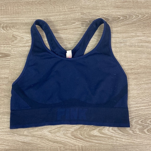 PINK Victoria's Secret Other - PINK navy seamless sports bra
